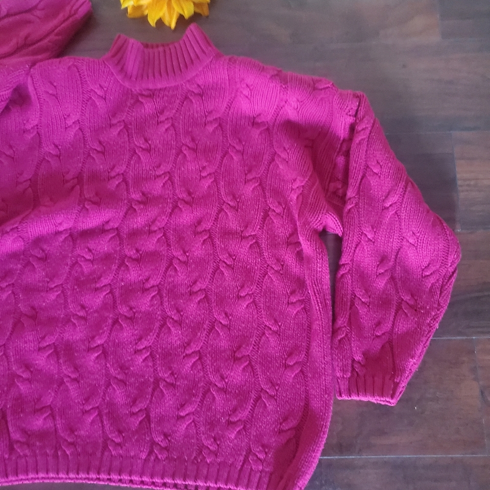 90's Vintages SHOULDERS PADS SWEATER - Picture 4 of 8
